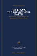 30 Days to a Foundational Faith paperback cover